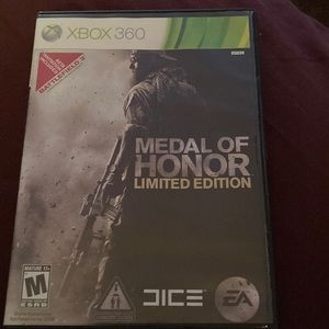 Xbox 360 medal of honor Limited edition by Ea sports